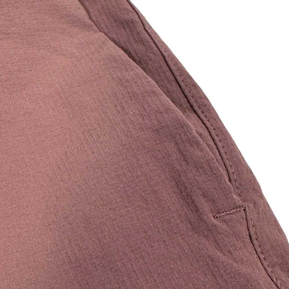 Lululemon Bowline Short 5 Ripstop Washed Dark Terracotta Men Small M7ARRS Salmon